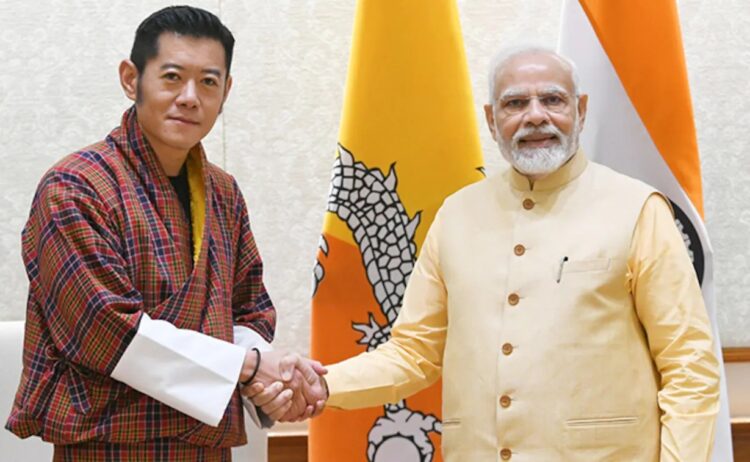 PM Modi Meets Bhutan King Jigme Khesar Namgyel Wangchuck