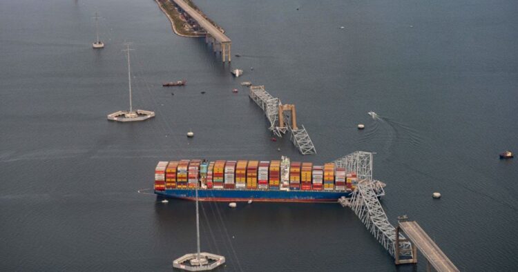 Efforts Continue: Crews Diligently Clear Debris from Baltimore Bridge Collapse