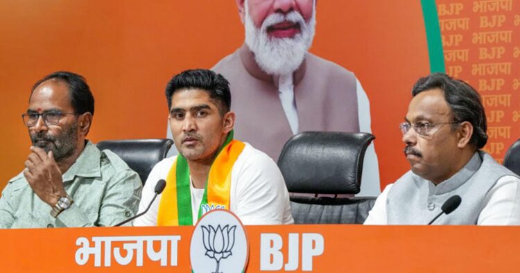 Boxer Vijender Singh's Strategic Move: Transition from Congress to BJP