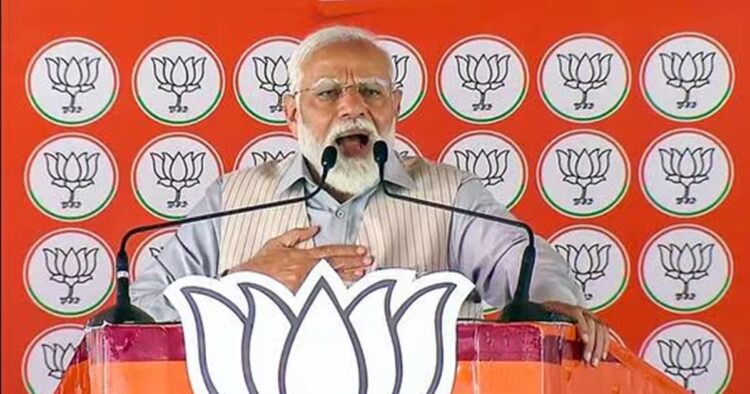 On Saturday, PM Modi addressed a public rally in Ajmer, Rajasthan. On Saturday at a public rally in Ajmer, Rajasthan, PM Modi said, ‘We have to achieve Viksit Bharat goal by 2047’.