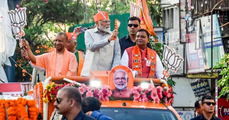 On Saturday, PM Modi held a roadshow in Ghaziabad, Uttar Pradesh in support of BJP candidate Atul Garg.