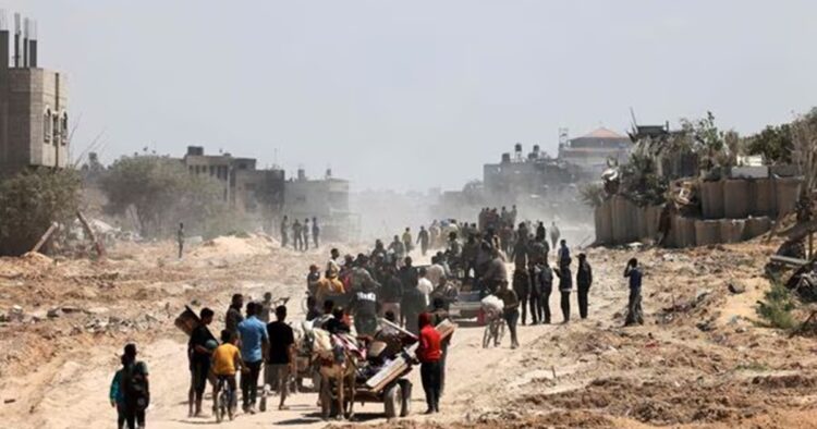 On Sunday Israeli officials indicated that almost all ground troops had withdrawn from southern Gaza.