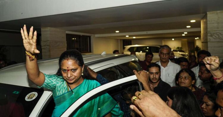 On Monday, a Delhi Court turned down a plea for interim bail filed by jailed BRS leader K Kavitha.