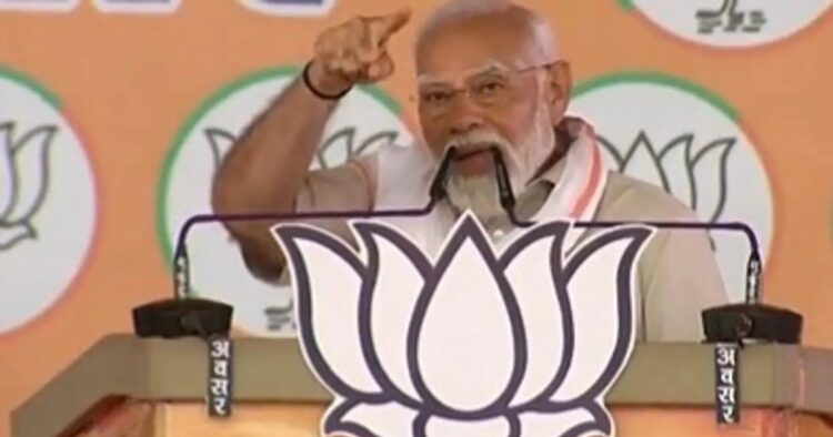 In Bastar, Chhattisgarh on Monday Prime Minister Narendra Modi said that the Congress is so entrenched in appeasement politics that are clear marks of the Muslim League in their Election Manifesto. PM Modi’s fresh attack came amid the Congress moving Election Commission of India against BJP’s ‘Muslim League’ comparison.