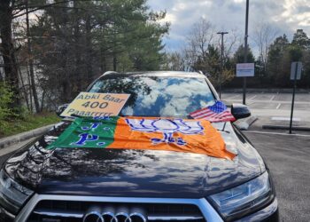 Ahead of the Lok Sabha elections in India poised to be held from April 19, the overseas supporters of the Bharatiya Janata Party (BJP) organised car rallies in United States.