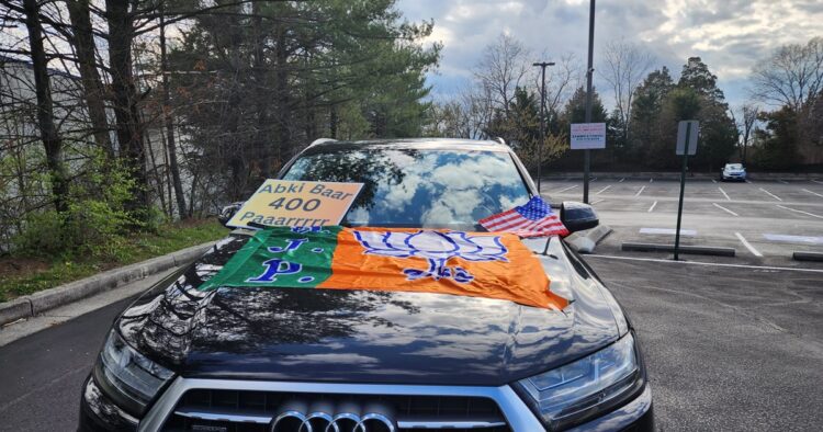 Ahead of the Lok Sabha elections in India poised to be held from April 19, the overseas supporters of the Bharatiya Janata Party (BJP) organised car rallies in United States.