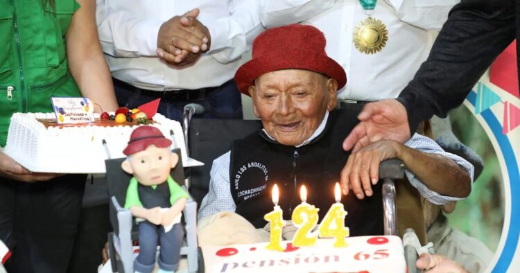 Peru has the world's oldest ever person who is 124-year-old man born in 1900. The country’s government has claimed that local resident Marcelino Abad from the central Peruvian region of Huanuco is 124.