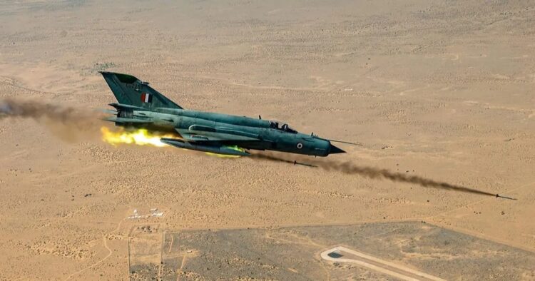 Recently the Indian Air Force concluded its Vayu Shakti exercise, exhibiting its offensive capabilities with a diverse display of firepower. This exercise held on February 17, highlighted the IAF’s precision in hitting chosen targets powerfully.