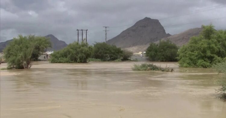 The country’s National Committee for Emergency Management (NCEM) said, ‘Over 17 people have died in flash floods triggered by heavy rain across Oman since Sunday’.