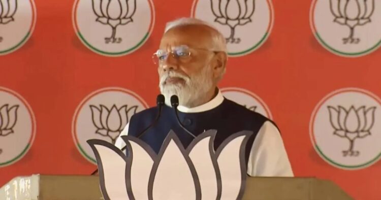 On the eve of Ram Navami, Prime Minister Narendra Modi lashed out at the INDI alliance for abusing Bharat’s tradition and disrespecting Ram Mandir’s inauguration ceremony for appeasing one community.