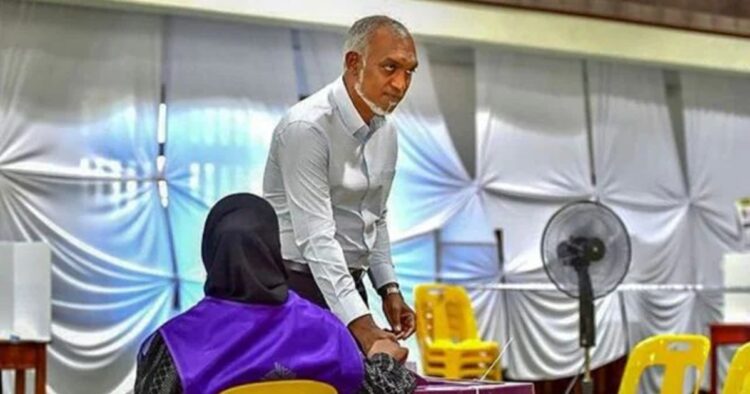 Maldivian President Mohamed Muizzu’s party set a supermajority in Parliament by winning over 60 seats in Sunday’s parliamentary election.