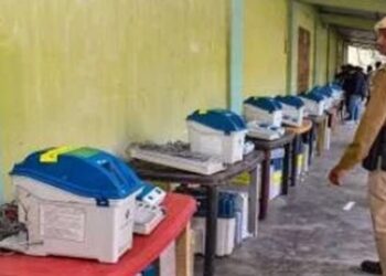A fresh round of voting is currently underway at 11 polling stations in the Inner Manipur Lok Sabha constituency on Monday. Following disturbances, including gunfire and clashes, during Friday’s voting, the election commission nullified the results and scheduled a revote for affected areas. The Chief Electoral Officer confirmed on Saturday that polling would recommence at these 11 stations on April 22.