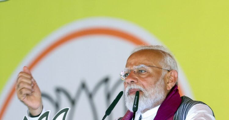 On Friday as the Supreme Court thumbed-up Electronic Voting Machine (EVM) pattern of polling and junked pleas to revive paper ballot, PM Modi said the verdict came as a tight slap for opposition parties apprehensive of voting system.