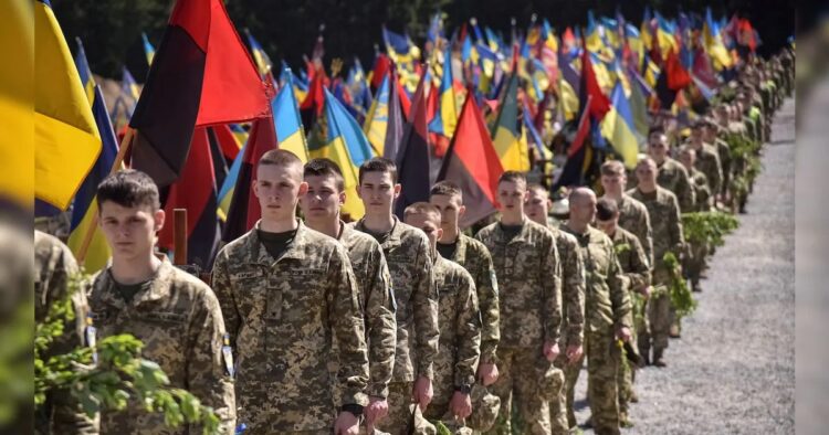 On Sunday Ukraine's top commander said Kyiv's outnumbered troops had fallen back to new positions west of three villages on the eastern front where Russia has concentrated significant forces in several locations.