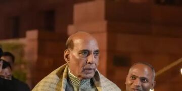On Monday Defence Minister Rajnath Singh will file his nomination papers  from Uttar Pradesh's Lucknow constituency for the Lok Sabha elections.