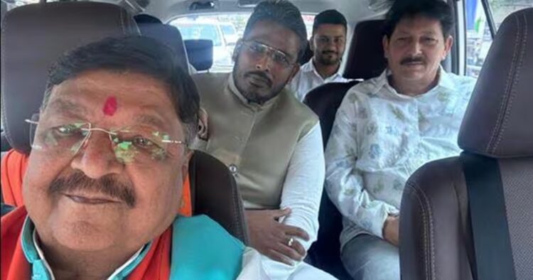 On Monday Congress’s Indore candidate Akshay Kanti Bamb withdrew his nomination and joined the saffron party. The development was confirmed after Madhya Pradesh minister and BJP leader Kailash Vijayvargiya posted a picture of Bamb and wrote: ‘welcome to the party’.