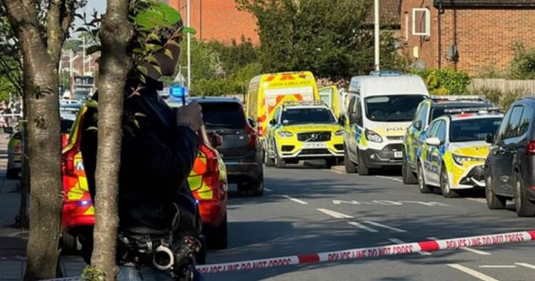 A critical incident occurred near a Tube station in northeast London as the reports were viral of a man wielding a sword and attacking members of the public and police officers.