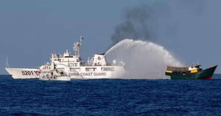 Tensions Rise as Chinese Coast Guard Clashes with Philippine Patrol Vessels in South China Sea