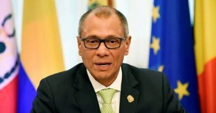 Former Vice President Ecuador Hospitalized Shortly After Arrest at Mexican Embassy