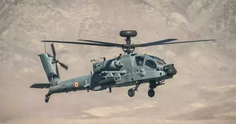 IAF Apache Helicopter Makes Emergency Landing in Ladakh: Safety Ensured, Pilots Recovered