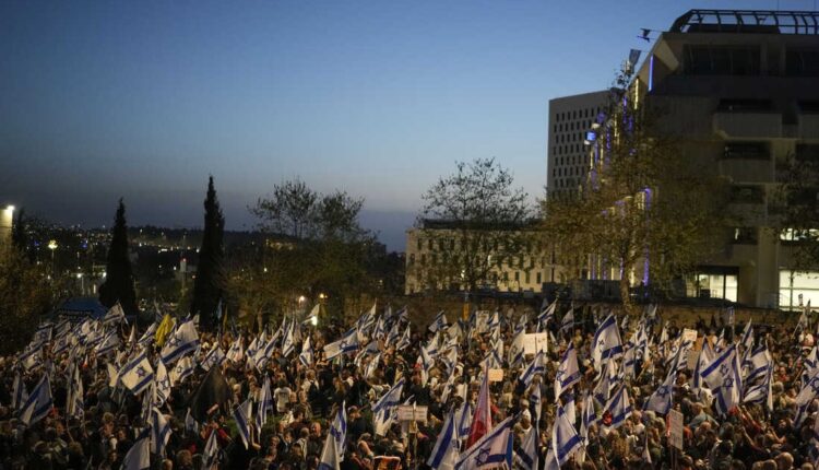 Israelis Protest Against PM Netanyahu as Gaza Conflict Hits Six-Month Milestone