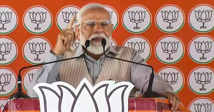 PM Modi's Critique of Congress Manifesto: Comparing to "Muslim League" and Accusing of 'Tukde' Promises