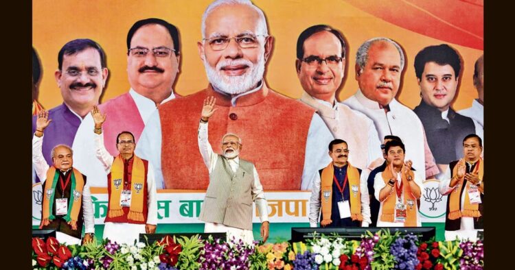 BJP's Election Blitz: Prime Minister Modi Leads Rally Across 3 States Today