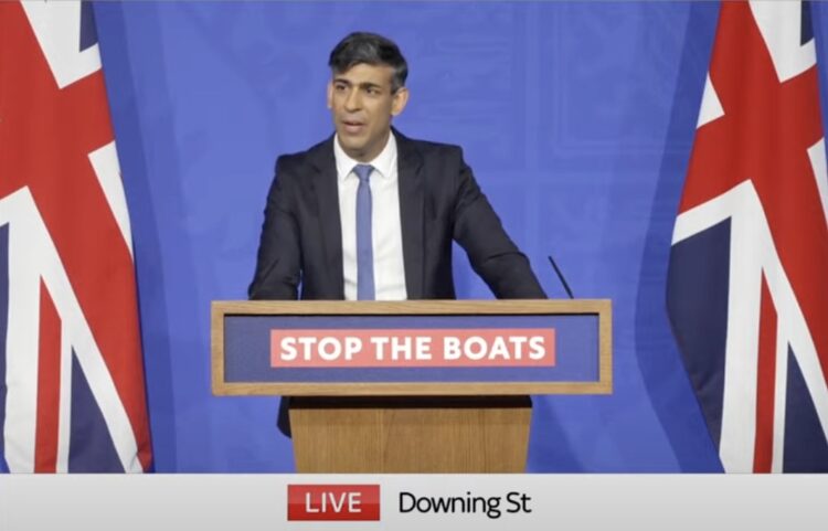 The bill aims to dissuade irregular migration into the UK, particularly through perilous journeys across the English Channel