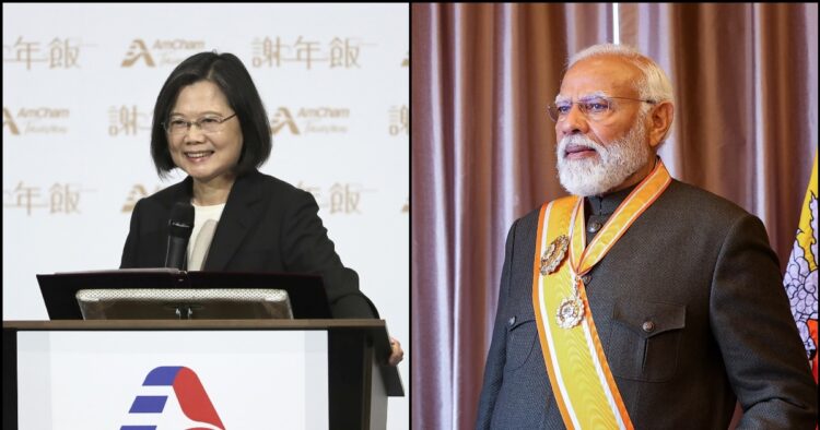 Taiwan President Expresses Gratitude to PM Modi for Message of Solidarity to Earthquake-Affected People