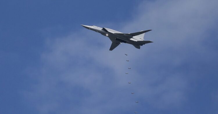 Ukraine Downs Russian Tu-22M3 Bomber; Video Captures Jet Engulfed in Flames