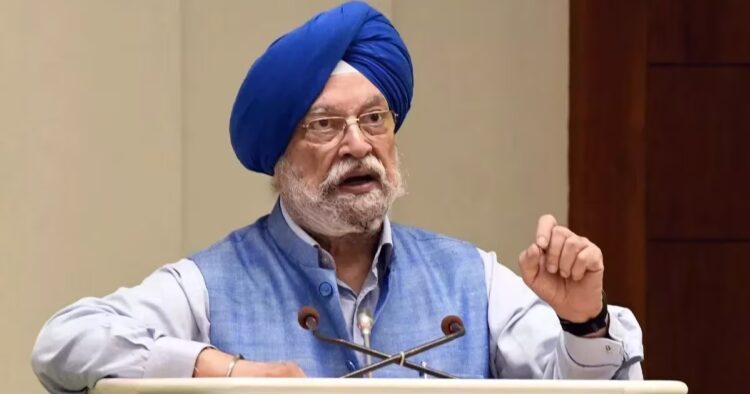 Union Minister Hardeep Puri Condemns Arvind Kejriwal's Continued CM Role Post HC Order, Calls it 'Shameless'