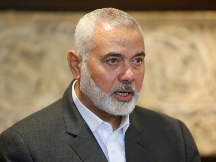 Hamas Leader Ismail Haniyeh