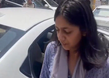 Hours after a video showing AAP Rajya Sabha MP Swati Maliwal at the residence of Delhi CM Arvind Kejriwal on May 13 surfaced, the former Delhi Commission for Women (DCW) chief took to X and said, ‘This time also this political hitman has started efforts to save himself’.