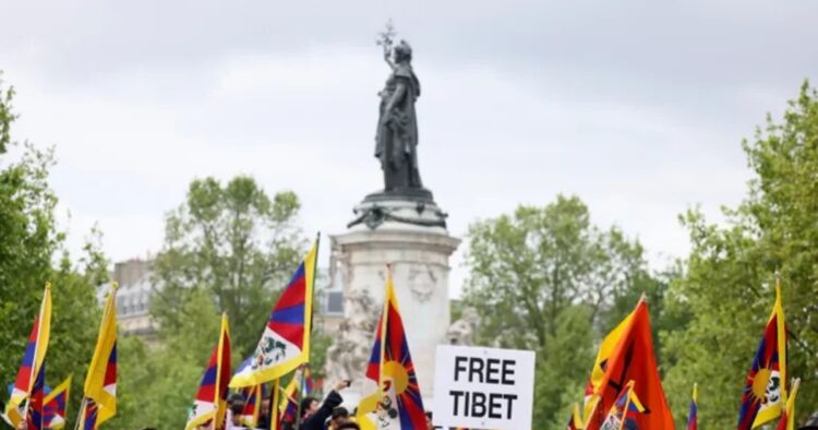 As Chinese President Xi Jinping embarks on his first European tour in five years, his visit to France on Sunday was met with protests, highlighting human rights abuses in Tibet and Xinjiang.