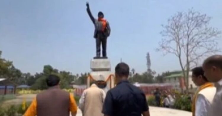 Assam Chief Minister Dr Himanta Biswa Sarma commemorated the 34th death anniversary of Bodofa Upendra Nath Brahma, hailed as the Father of the Bodos, with heartfelt tributes and solemn ceremonies on Wednesday.