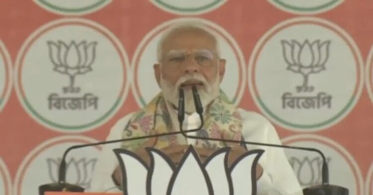 On Friday PM Modi while addressing a rally in Bardhaman said that he wants to dedicate his life to serving people at a poll rally in Bengal’s Badhaman.