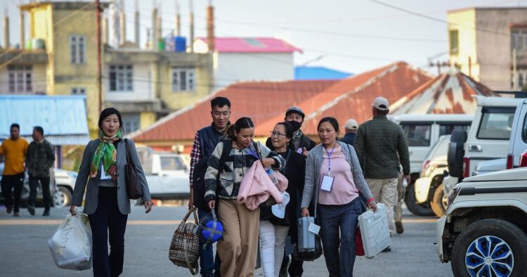 Manipur witnessed a significant turnout of 81.16 per cent in the repolling held till 4 pm for six polling stations in the Outer Manipur Lok Sabha seat on Tuesday.