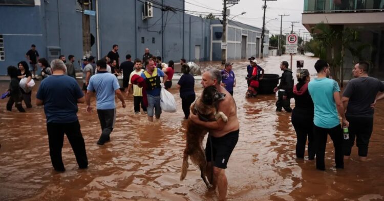 In the past seven days, over 75 people died and 103 are missing amid massive floods in Brazil’s southern Rio Grande do Sul state, according to the media reports.