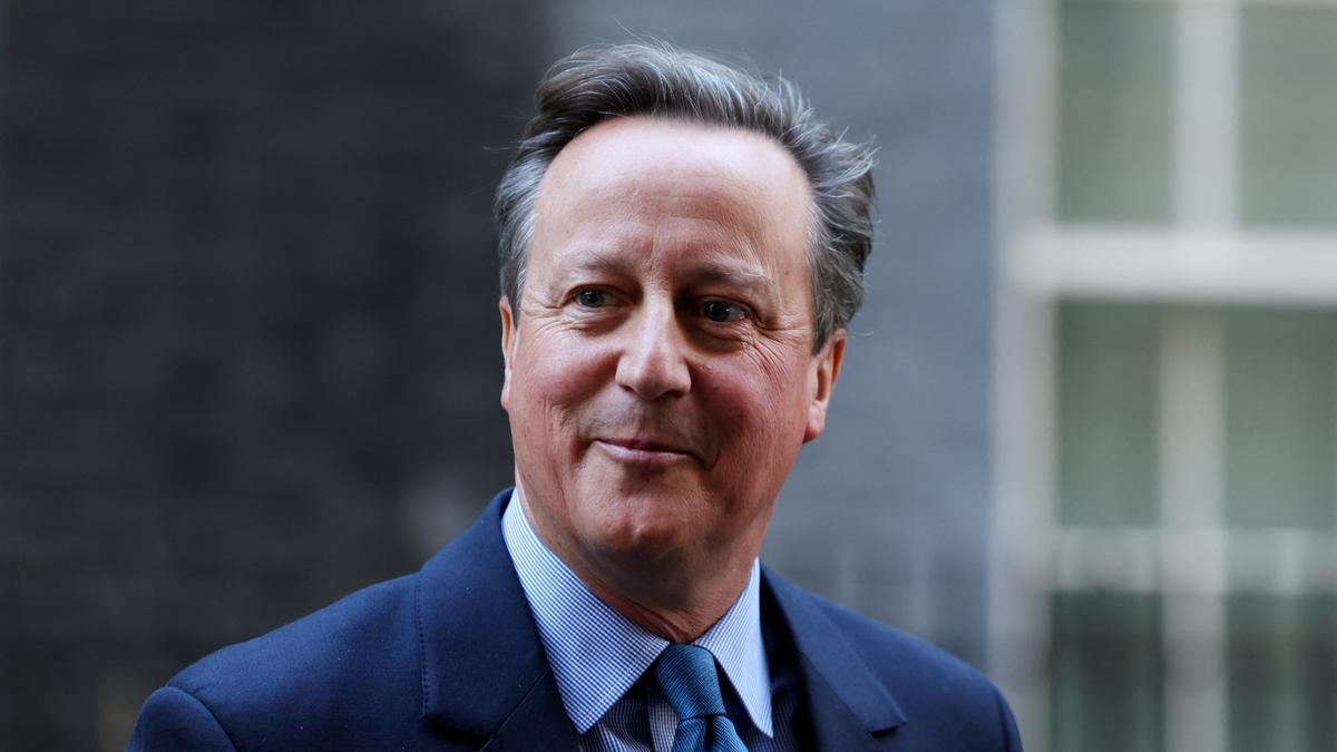 Foreign Secretary David Cameron