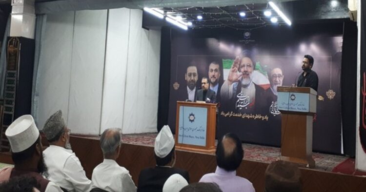 Memorial Ceremony for Late Iranian President Raisi and Foreign Minister Held in Delhi