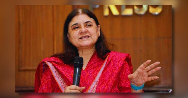 Lok Sabha Elections 2024: Maneka Gandhi Files Nomination for Sultanpur Lok Sabha Seat in BJP Candidacy