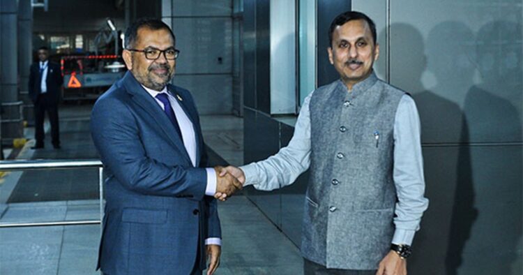 Maldives Foreign Minister Moosa Zameer's Official Visit Strengthens Bharat Relations