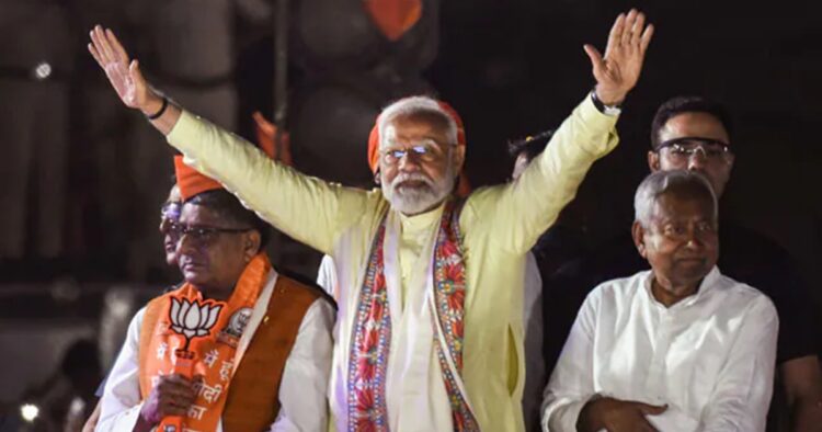 PM Modi Highlights BJP's Governance Success Amidst Bihar Campaign Rally