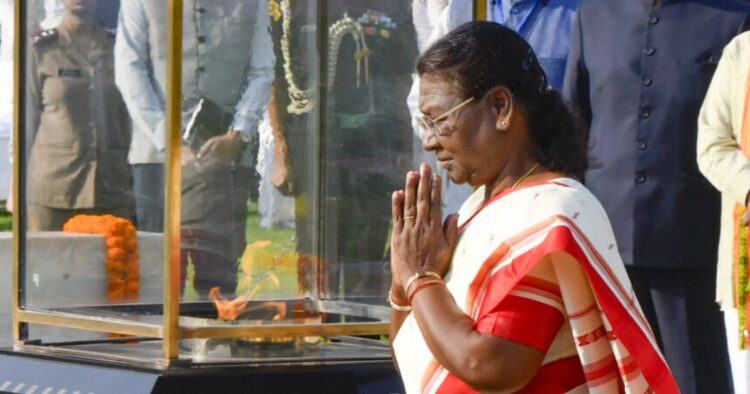 President Murmu performs Sarayu Pujan ahead of visit to Ram temple