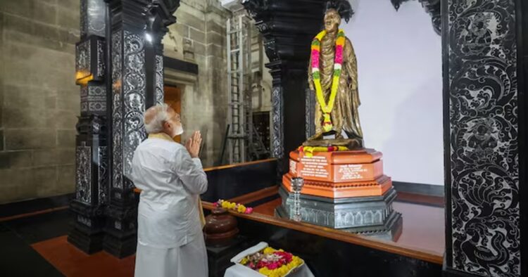 PM Modi Begins 45-Hour Meditation at Vivekananda Rock Memorial in Kanyakumari