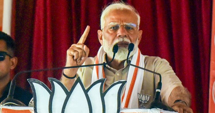 PM Modi Warns Against Congress' Religion-Based Reservation: Calls it 'Final Blow to Constitution's Soul'