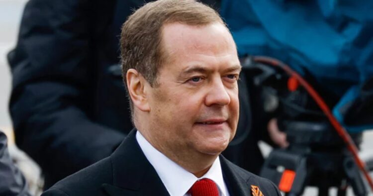 Former Russian President Dmitry Medvedev Issues Stark Warning to NATO with Mention of 'Special Ammunition'