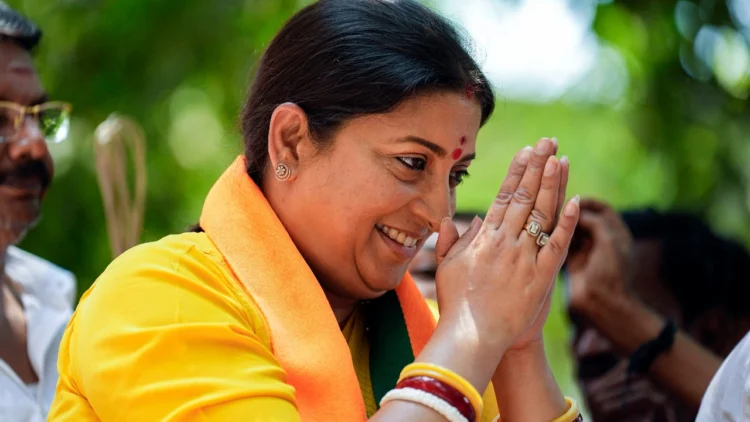 As the voting got underway for the fifth phase of the ongoing Lok Sabha elections, BJP MP and candidate from the Amethi Lok Sabha seat, Smriti Irani, cast her vote and appealed to the people to exercise their franchise.