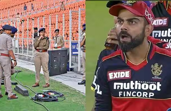 Royal Challengers Bangalore (RCB) were forced to abandon their scheduled practice session and pre-match press conference in Ahmedabad.