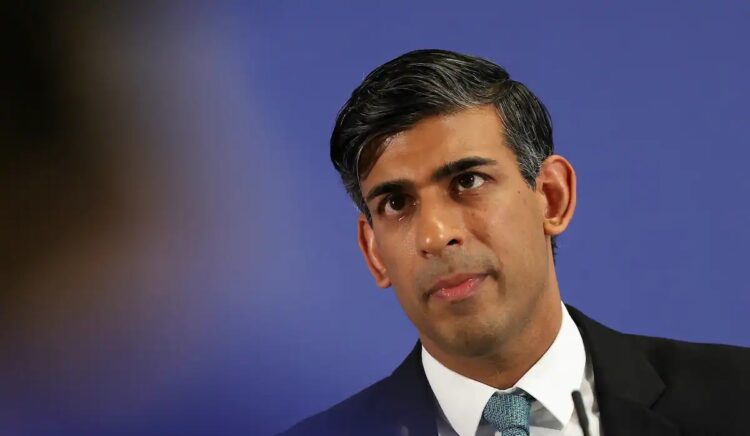 British Prime Minister Rishi Sunak was accused of leading a “chaotic” government